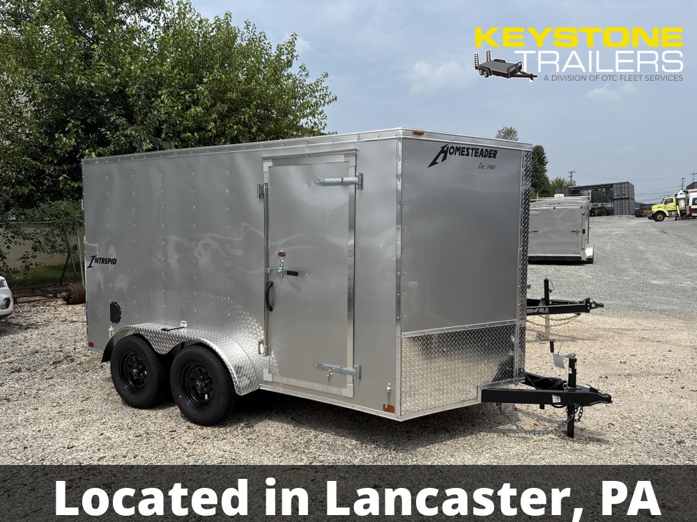 2026 Homesteader Trailers - 712IT - Silver Mist - 7x12 - 2,990#