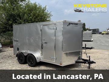 2026 Homesteader Trailers - 712IT - Silver Mist - 7x12 - 2,990#