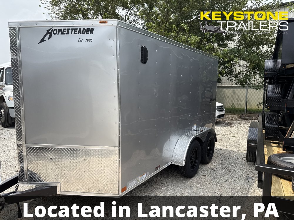 2026 Homesteader Trailers - 712IT - Silver Mist - 7x12 - 2,990#