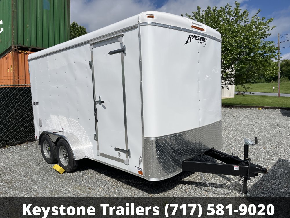 7x14 Homesteader Trailers Enclosed Cargo