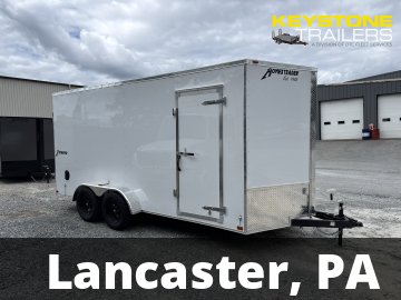 2027 Homesteader - 716IT - White - 7x16 - 7,000#