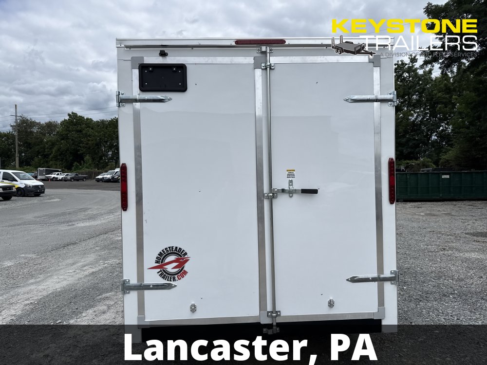 2027 Homesteader - 716IT - White - 7x16 - 7,000#