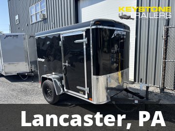 2026 Homesteader - 508CS - Black - 5x8 - 2,990#