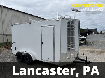 2027 Homesteader - 714IT - White - 7x14 - 7,000#
