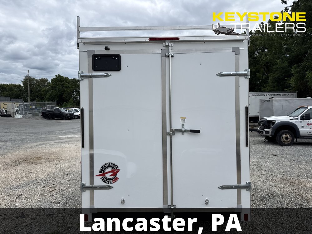 2027 Homesteader - 714IT - White - 7x14 - 7,000#