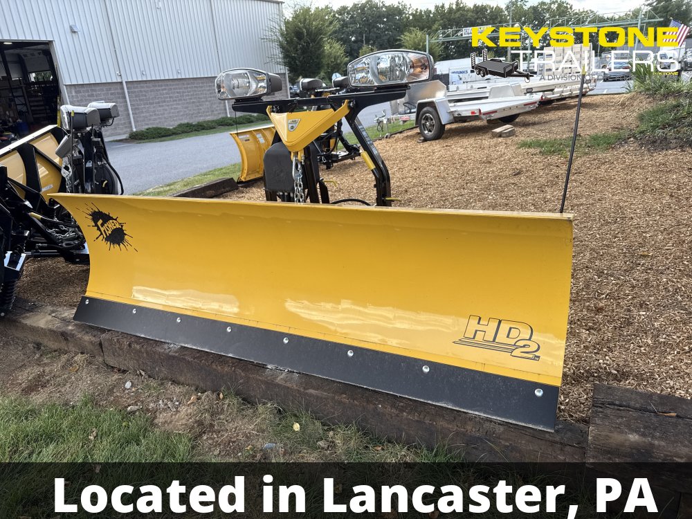 Fisher HD2 8'6" Straight Blade Snow Plow - Complete Assembly