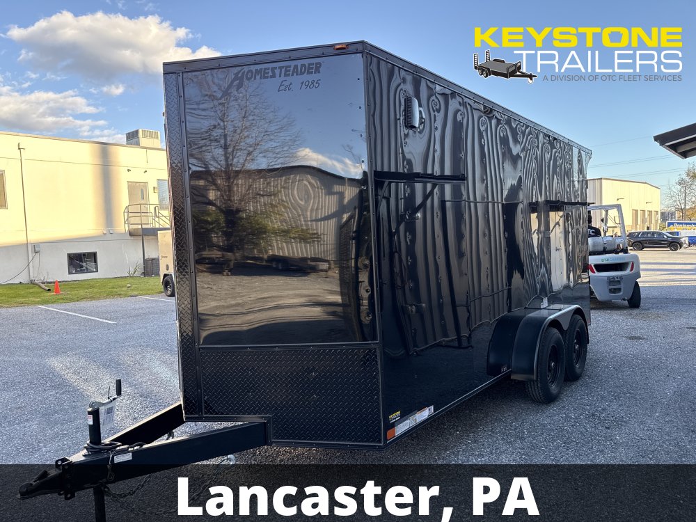 2026 Homesteader - 716IH - Black - 7x16 - 9,950#