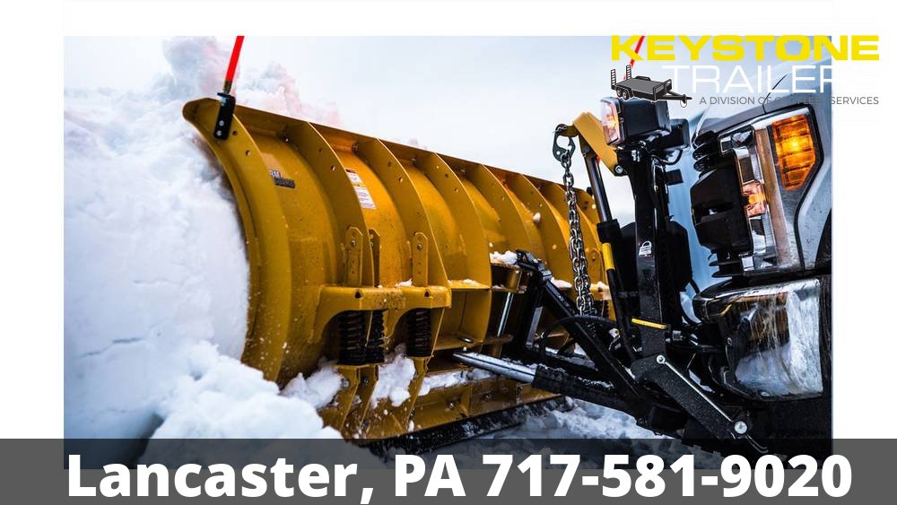 NEW Fisher 8' HD2 Straight Blade Snow Plow (Installed & In-Stock)