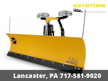 NEW Fisher 8' HD2 Straight Blade Snow Plow (Installed & In-Stock)