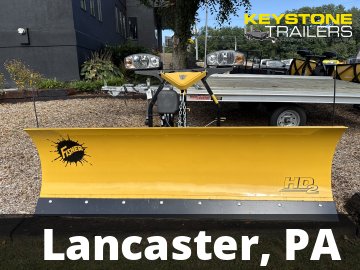 FISHER HD2 8' Straight Blade Snow Plow - Plow Side Only - BLOW OUT SALE