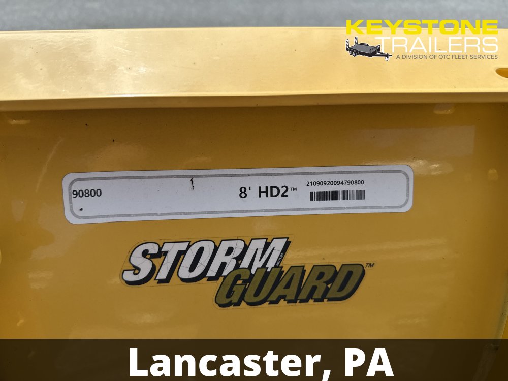 FISHER HD2 8' Straight Blade Snow Plow - Plow Side Only - BLOW OUT SALE