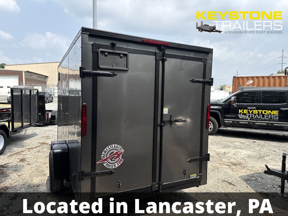 2026 Homesteader Trailers - 612IS - Gray - 6x12 - 2,990#