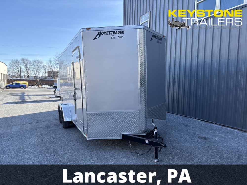 2026 Homesteader - 716IT - Silver Mist - 7x16 - 7,000#