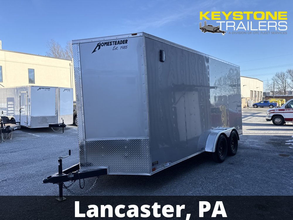 2026 Homesteader - 716IT - Silver Mist - 7x16 - 7,000#