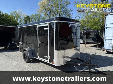 2025 Homesteader Trailers - 612CS - Black - 6x12 - 2,990#