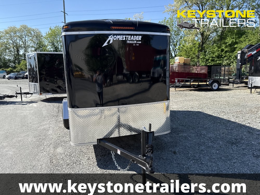 2025 Homesteader Trailers - 612CS - Black - 6x12 - 2,990#