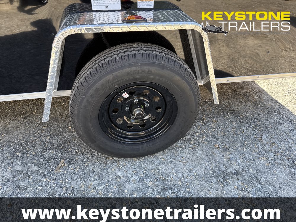 2025 Homesteader Trailers - 612CS - Black - 6x12 - 2,990#