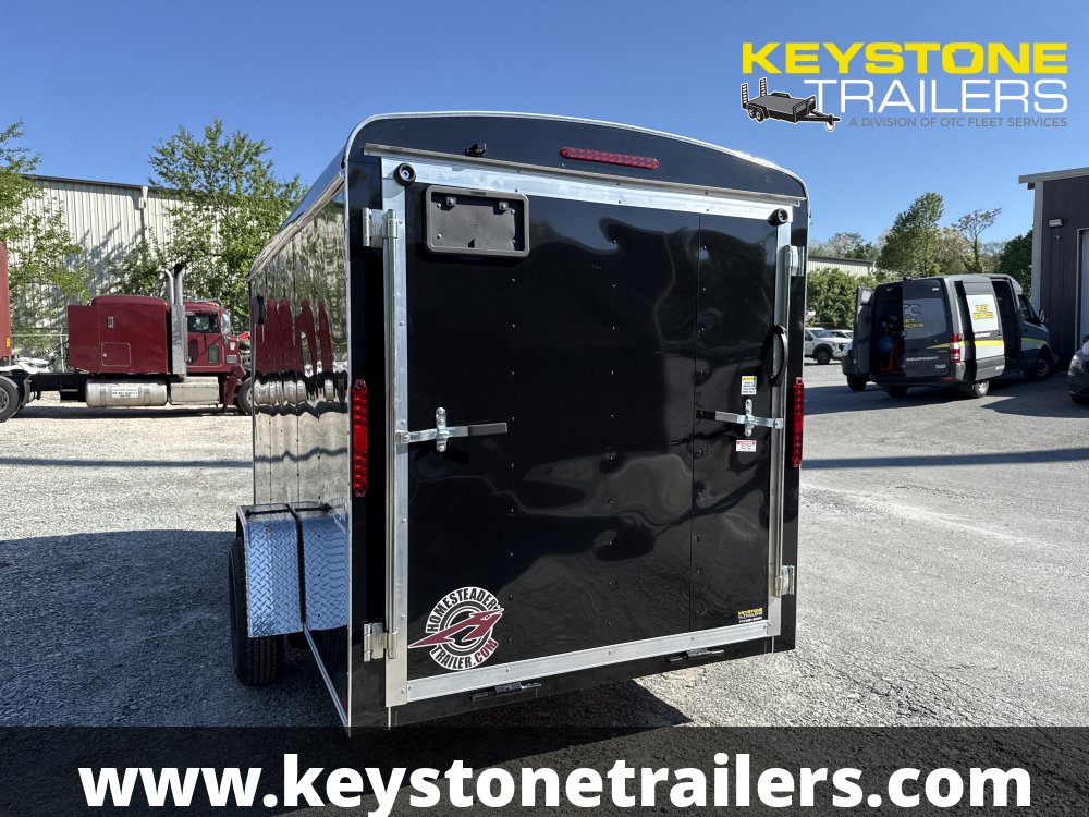 2025 Homesteader Trailers - 612CS - Black - 6x12 - 2,990#