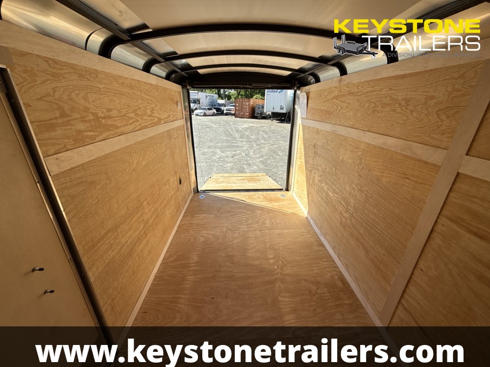 2025 Homesteader Trailers - 612CS - Black - 6x12 - 2,990#