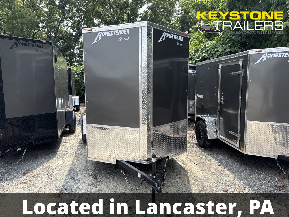 2026 Homesteader Trailers - 612IS - Gray - 6x12 - 2,990#