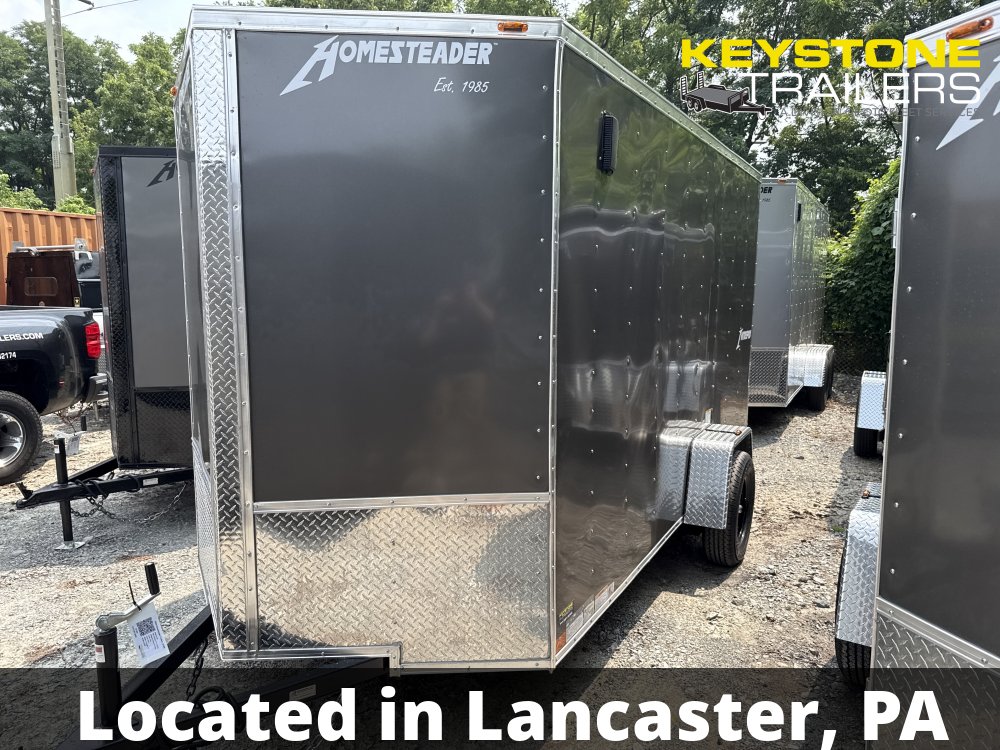 2026 Homesteader Trailers - 612IS - Gray - 6x12 - 2,990#