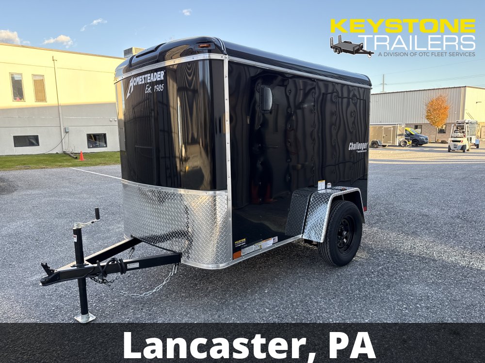 2026 Homesteader - 508CS - Black - 5x8 - 2,990#