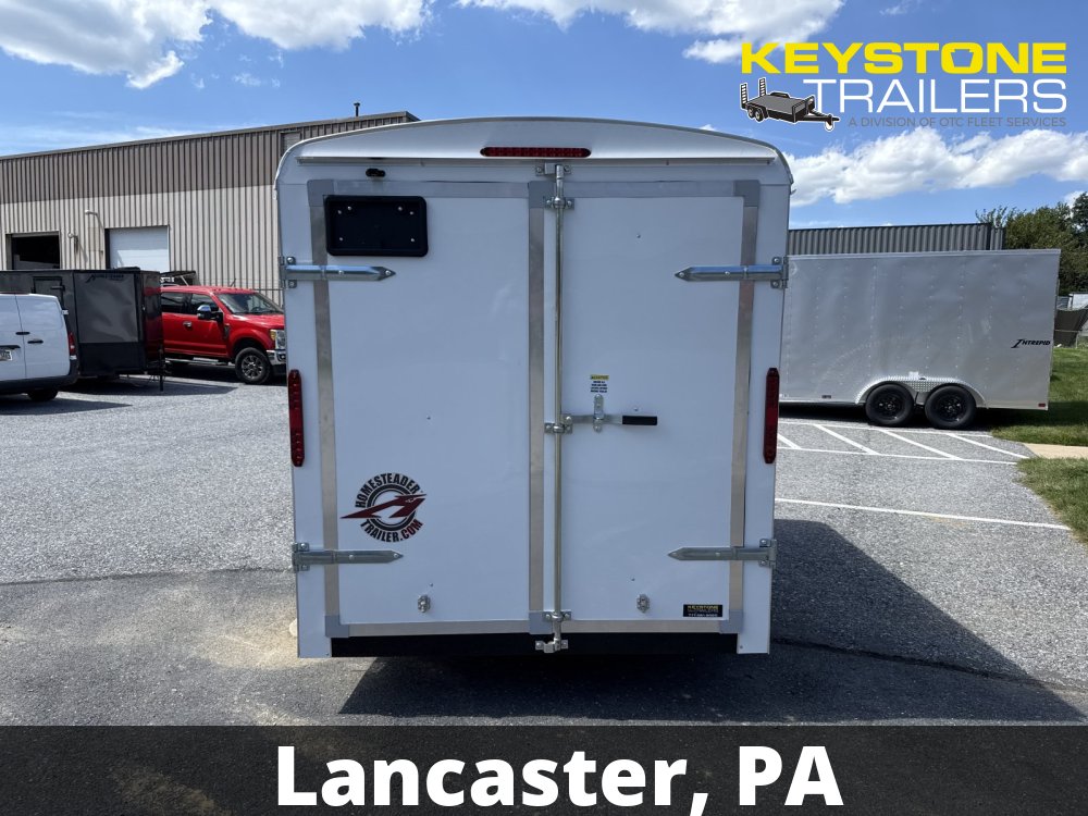 2026 Homesteader - 610CS - White - 6x10 - 2,990#