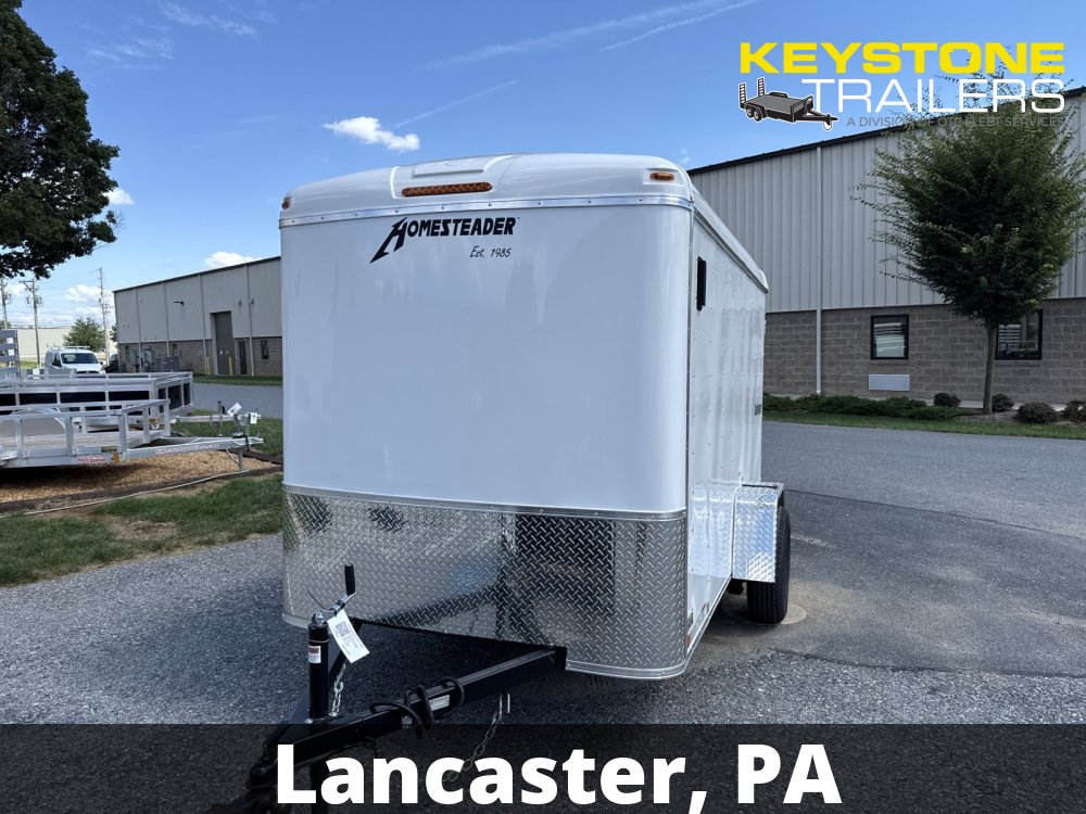2026 Homesteader - 610CS - White - 6x10 - 2,990#