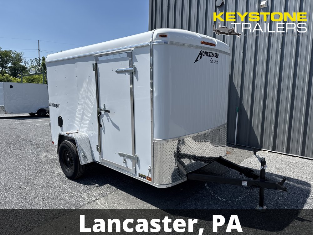 2026 Homesteader - 610CS - White - 6x10 - 2,990#