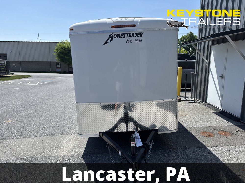 2026 Homesteader - 610CS - White - 6x10 - 2,990#