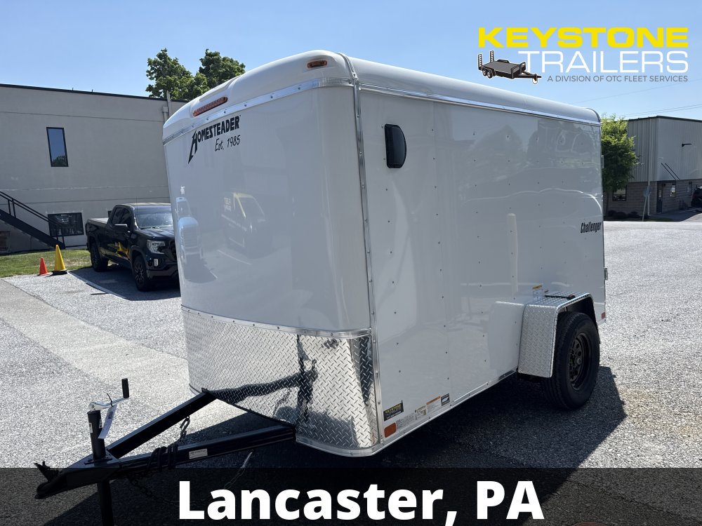2026 Homesteader - 610CS - White - 6x10 - 2,990#