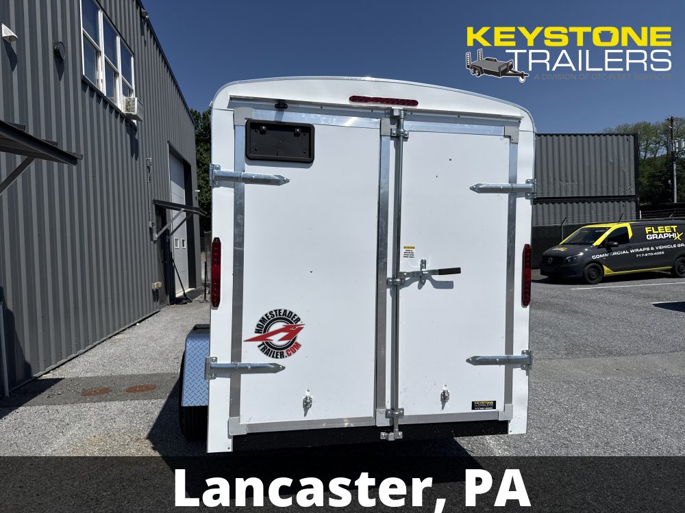 2026 Homesteader - 610CS - White - 6x10 - 2,990#