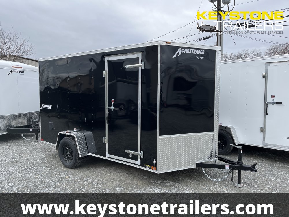 2025 Homesteader Trailers - 712IS - Black - 7x12 - 2,990#