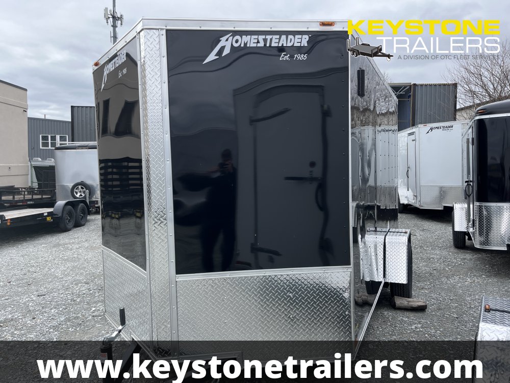 2025 Homesteader Trailers - 712IS - Black - 7x12 - 2,990#