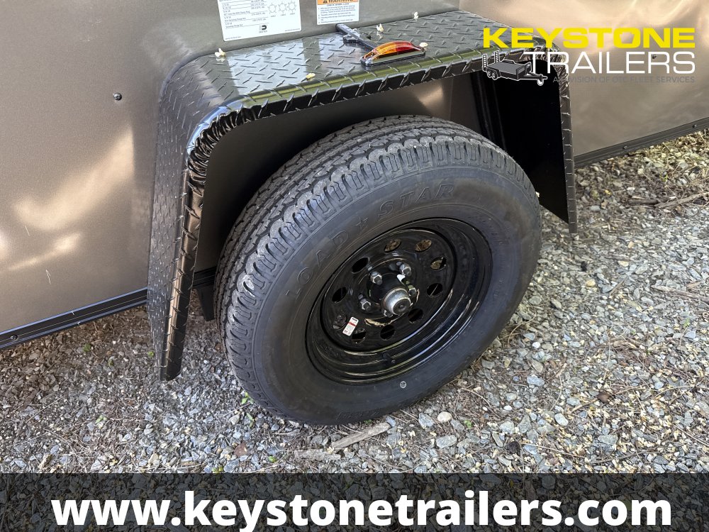 2025 Homesteader Trailers - 612IS - Gray - 6x12 - 2,990#