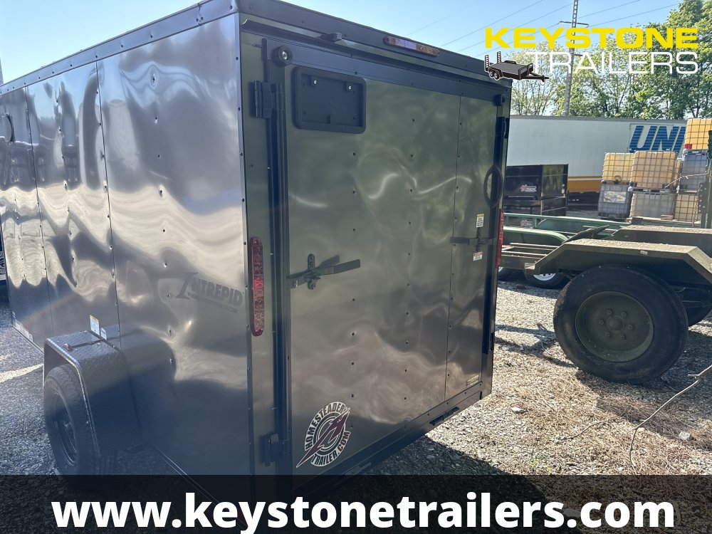 2025 Homesteader Trailers - 612IS - Gray - 6x12 - 2,990#