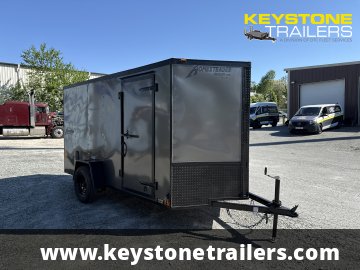 2025 Homesteader Trailers - 612IS - Gray - 6x12 - 2,990#