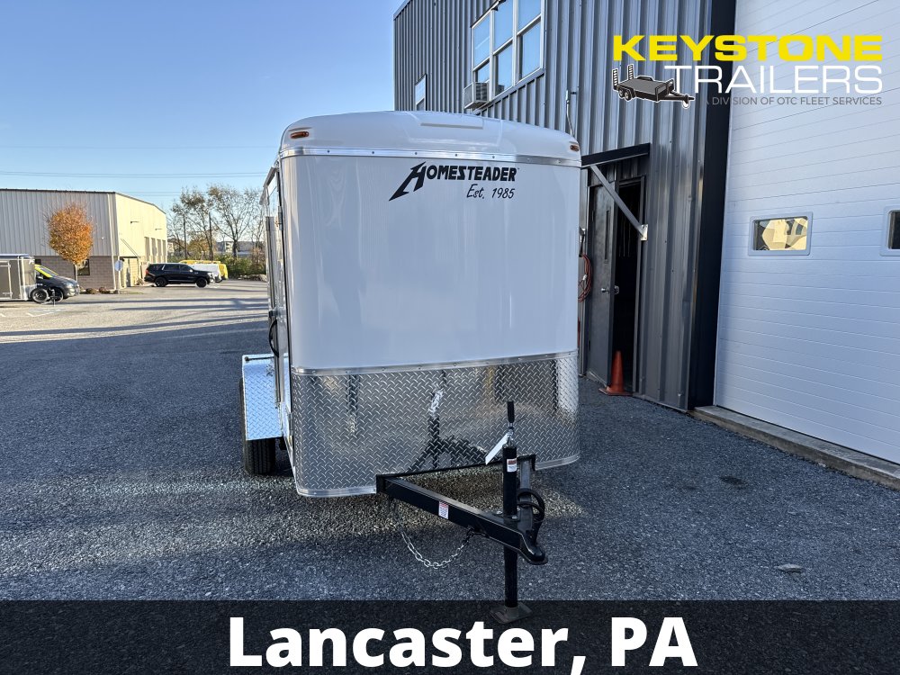 2026 Homesteader - 508CS - White - 5x8 - 2,990#