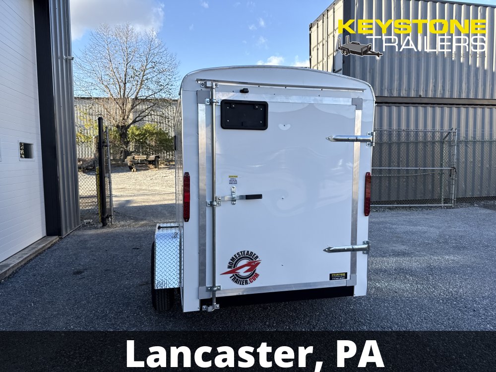 2026 Homesteader - 508CS - White - 5x8 - 2,990#