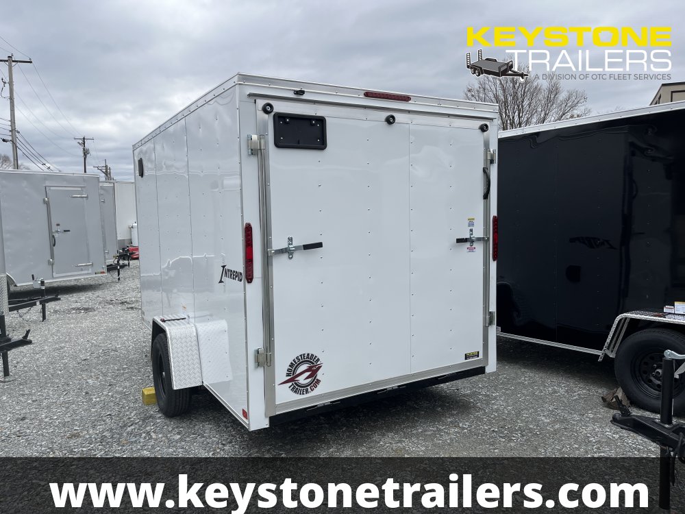 2025 Homesteader Trailers - 712IS - White - 7x12 - 2,990#