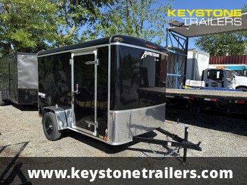 2025 Homesteader Trailers - 610CS - Black - 6x10 - 2,990#
