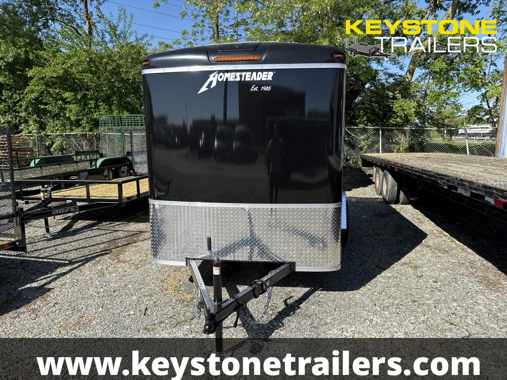 2025 Homesteader Trailers - 610CS - Black - 6x10 - 2,990#