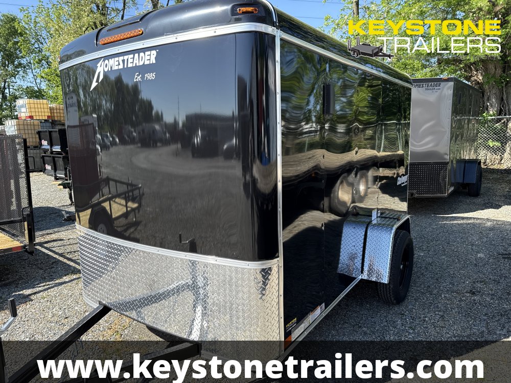 2025 Homesteader Trailers - 610CS - Black - 6x10 - 2,990#