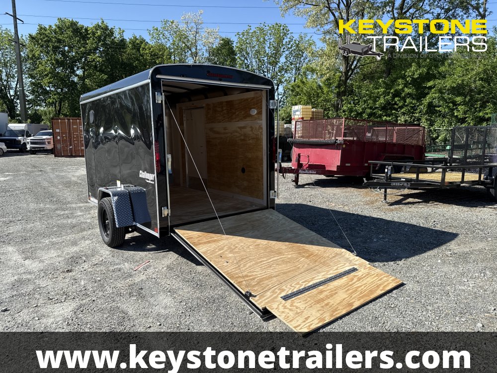 2025 Homesteader Trailers - 610CS - Black - 6x10 - 2,990#