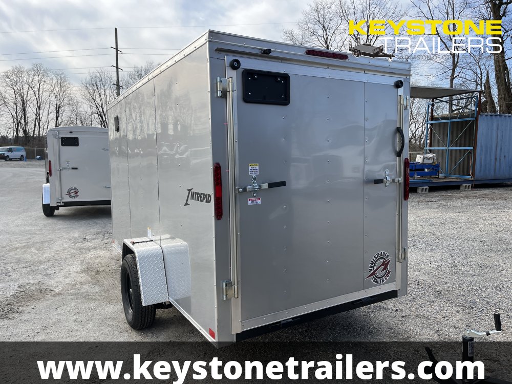 2025 Homesteader Trailers - 612IS - Silver Mist - 6x12 - 2,990#