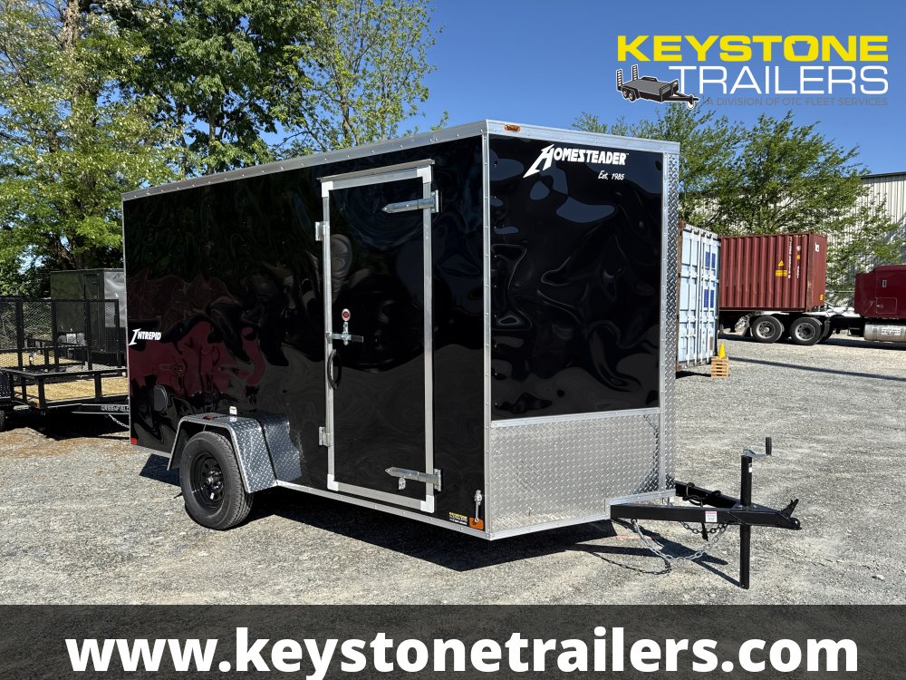 2025 Homesteader Trailers - 712IS - Black - 7x12 - 2,990#