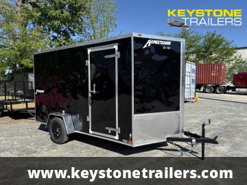 2025 Homesteader Trailers - 712IS - Black - 7x12 - 2,990#