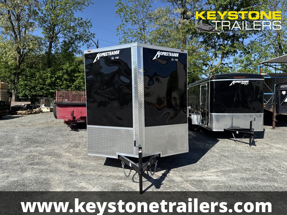 2025 Homesteader Trailers - 712IS - Black - 7x12 - 2,990#