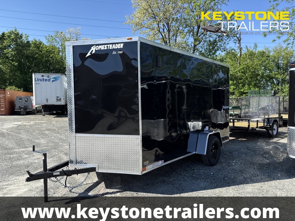 2025 Homesteader Trailers - 712IS - Black - 7x12 - 2,990#