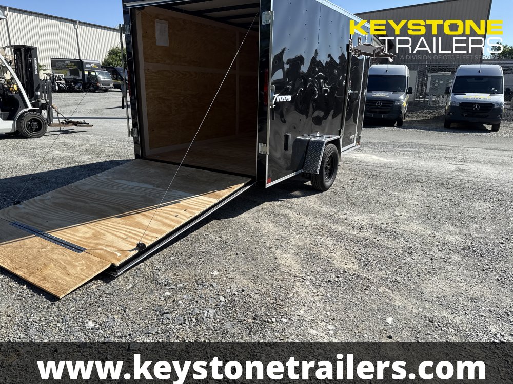 2025 Homesteader Trailers - 712IS - Black - 7x12 - 2,990#